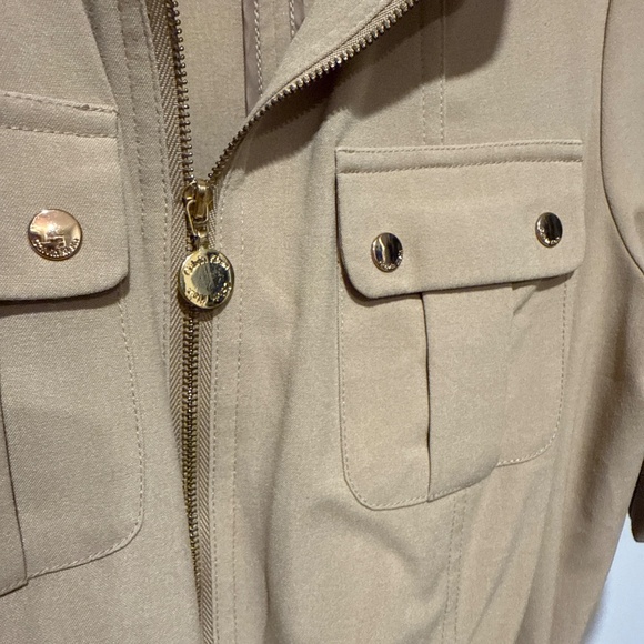 Calvin Klein Tan (camel) zipper dress - Picture 2 of 3